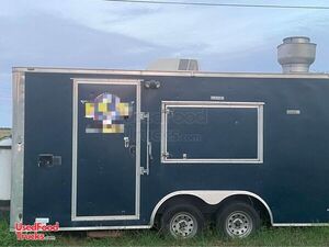 2016 - 8.5' x 16' Food Concession Trailer with Pro-Fire System