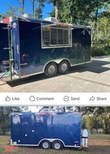 2019 -  9' x 16' Cargo Mate Mobile Kitchen Food Concession Trailer Mobile Food Unit