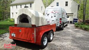 Custom Built - 2013 6.5' x 9.5' Mobile Wood Fired Pizza Trailer with Forno Bravo Oven