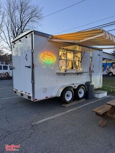 Like New - 2018 7' x 16' Kitchen Food Trailer | Food  Concession Trailer