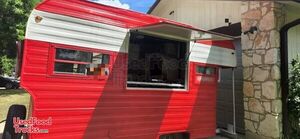 Vintage - 1974 6' x 12' Brick Oven Pizza Trailer Food Concession Trailer