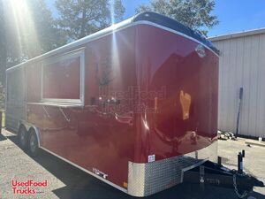 Turnkey - 2023 8.5' x 22' Cargomate Blazer Barbecue Food Concession Trailer with 8' Porch