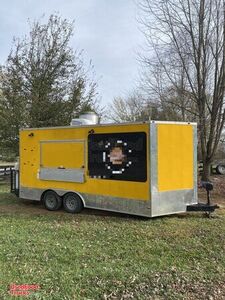 2018 8.5' x 16' Freedom Kitchen Food Concession Trailer with Pro-Fire Suppression