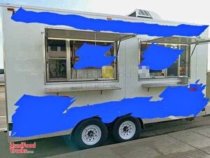 2022 8' x 16' Mobile Kitchen Food Trailer w/ HCD Insignia & Fire Suppression System