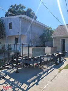 Turnkey - 2012 7' x 18' Commercial Crawfish Boiling Trailer
