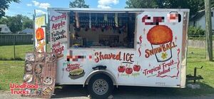 Diamond Cargo Shaved Ice Concession Trailer Mobile Snowball Unit