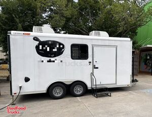 Like New - 2024 8' x 18' Wells Cargo Catering Trailer with Fire Suppression System