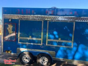 Like New 2022 - 8' x 16' Food Concession Trailer Mobile Kitchen