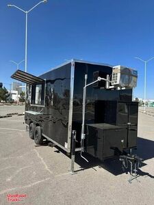 Like New - 2024 8' x 16' Kitchen Food Trailer with Fire Suppression System | Concession Trailer