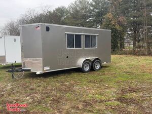 2025 7' x 16' NEW College Tailgating Inspired Quality Cargo Concession Trailer Ready to Go