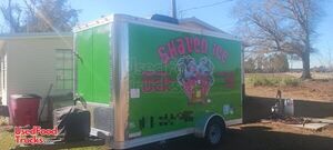 Turnkey - 2024 6' x 12' Shaved Ice Trailer | Snowball Concession Trailer