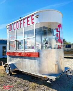 2021 6' x 12' Coffee/Espresso Trailer Beverage Concession Trailer