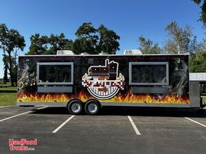 NEW - 2022 8' x 28' Quality Kitchen Food Trailer with CA Insignia