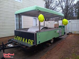 2001 7' x 12' Coleman Pop Up Camper Beverage Concession Trailer