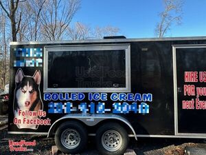 Turnkey - 2016 8' x 16' Rolled Ice Cream Trailer | Mobile Vending Unit