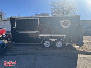 2013 7' x 15' Wells Cargo Kitchen Food Concession Trailer w/ 2001 Chevrolet 2500HD Truck