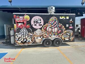 2024 8' x 16' Kitchen Food Concession Trailer with Pro Fire System