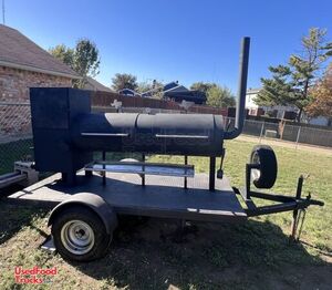 2018 - 6' x 10' Open BBQ Smoker Trailer | Mobile BBQ Unit