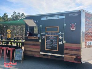 2022 28' Beverage and Coffee Trailer with Patio | Concession Trailer