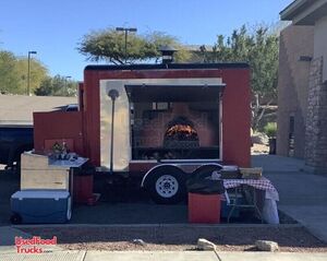 8' x 12' Wood-Fired Pizza Trailer Food Concession Trailer