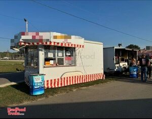 TURNKEY - 8.5' x 16' Wells Cargo Food Concession Trailer with Ford F350 Box Truck