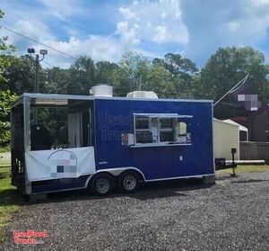 2024 8' x 14' Barbecue Food Concession Trailer with 6' Porch