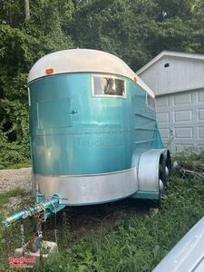 Vintage - 1976 Horse Trailer Concession Conversion | Mobile Bar