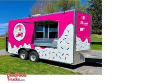 2023 8.5' x 16.5' Ice Cream Concession Trailer Mobile Dessert Unit