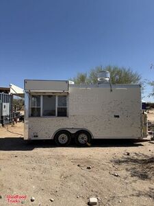 Fully Equipped - 2010 8' x 18' Wells Cargo Kitchen Food Concession Trailer with Pro-Fire