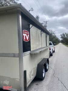 2018 16' Kitchen Food Trailer with  Fire Suppression System