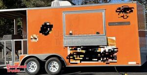 2016 10' x 28' Diamond Cargo Barbecue Kitchen Food Concession Trailer with Porch