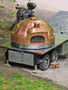 Like New - Wood-Fired Panyol Pizza Oven Trailer | Concession Trailer