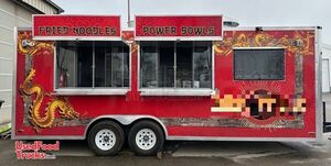 2020 8' x 22' Kitchen Food Concession Trailer with Pro-Fire Suppression