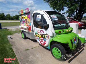 2007 Electric GEM Snowball Truck with 2001 Rino Transport Trailer