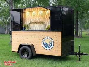 2025 - 5' x 9.5' Beer Tap Trailer / Mobile Beverage Trailer with Solar Power