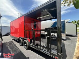 NEW - 2025 8.5' x 22' Quality Cargo BBQ Trailer w/ Porch + Fire Suppression System