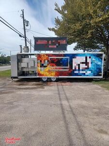 FULLY LOADED 2009 8.5' x 20' BBQ Food Concession Trailer w/ Full Kitchen & Southern Pride Smoker