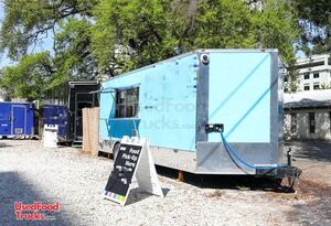 LOADED - 2020 8.5' x 28' Kitchen Food Concession Trailer with Pro-Fire Suppression