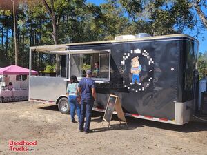 2022 -  8.5' x 22'  Barbecue Concession Trailer with Porch | Mobile BBQ Unit