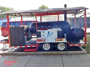 8.5' x 23' Barbecue Food Trailer BBQ Smoker Food Concession Trailer