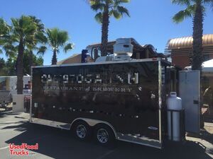 Well Equipped - 2015 8.5' x 18' Kitchen Food Trailer with Fire Suppression System