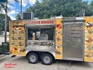 2021 16' Kitchen Food Concession Trailer with Pro-Fire Suppression