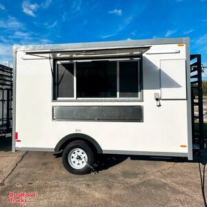 Like-New - 2024 8' x 12' Concession Trailer | Mobile Street Vending Unit