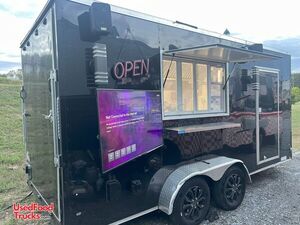 LIKE NEW 2023 - 7' x 16' Kitchen Food Concession Trailer with Pro-Fire System