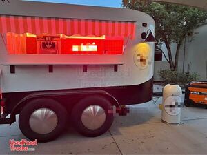 2024 7.5' x 10.5' Horse Trailer Concession Conversion | Soft Serve Ice Cream Trailer