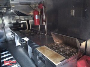 Well-Equipped Chevrolet P30 Diesel Step Van Kitchen Food Truck with Pro-Fire