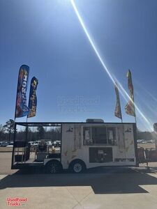 2020 8' x 14' Mobile Food Concession Trailer with 6' Porch