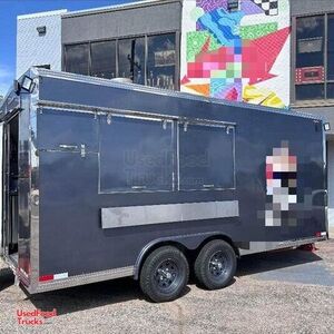 Like-New - 2023 18' Kitchen Food Concession Trailer with Pro-Fire Suppression