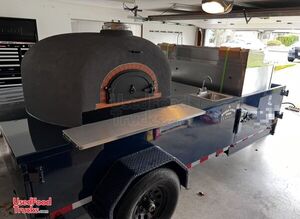 2024 10' Breadstone Wood-Fired Brick Oven Pizza Trailer / Pizzeria on Wheels
