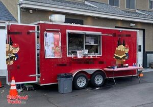 2018 8' x 16' Kitchen Food Trailer | Food Concession Trailer